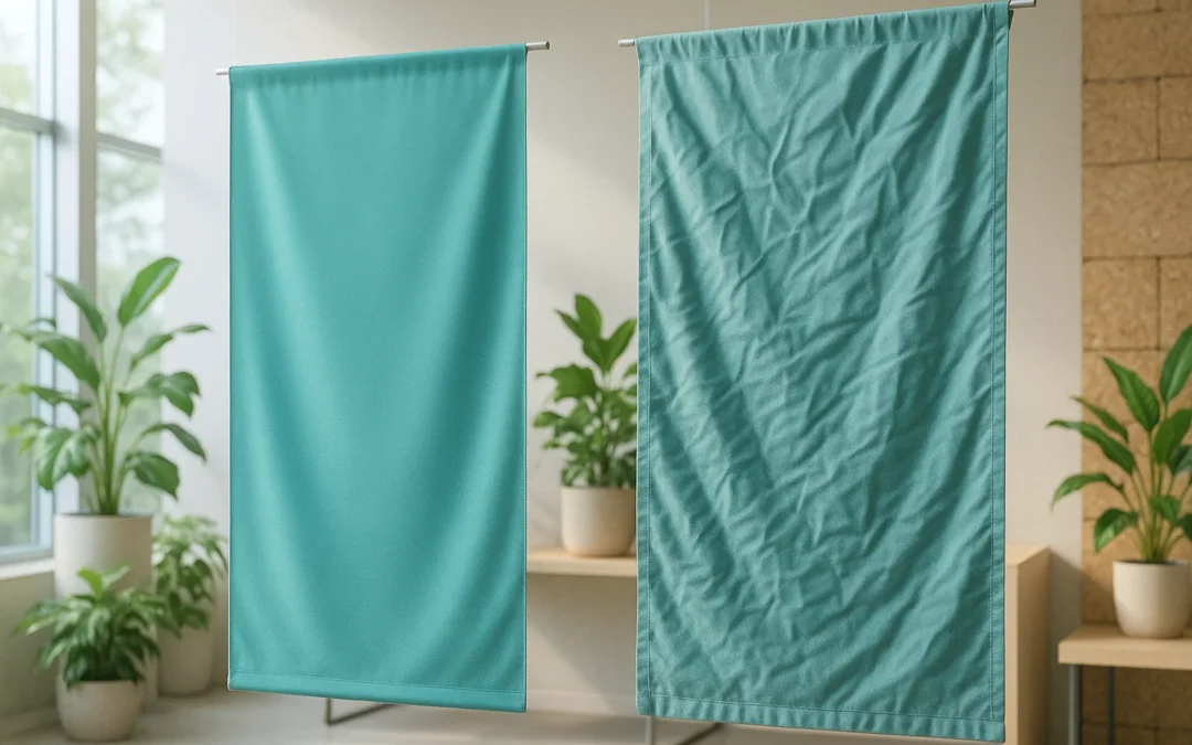 Kreukvrije Banners: Is Duurzaamheid Compatibel met Praktisch Gebruik? De Onthulling